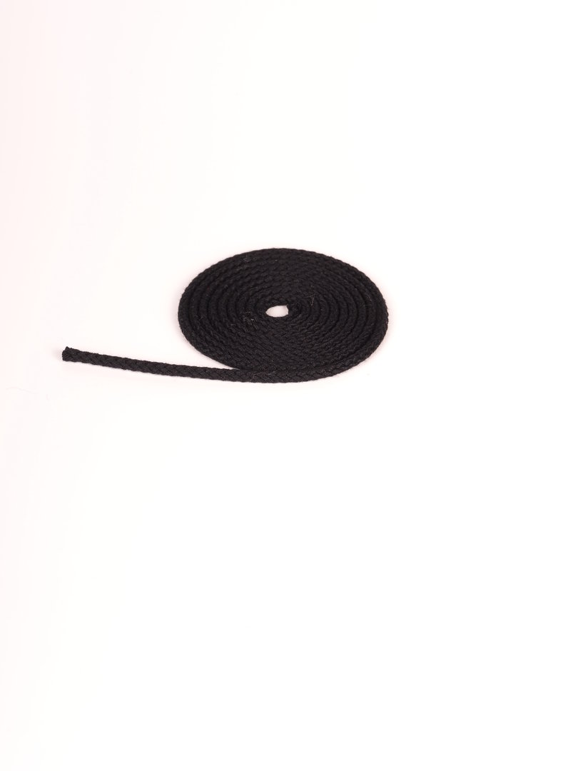 Kordel schwarz 4 mm
