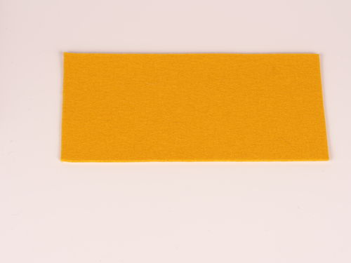 Wollfilz gelb 250 x 200 x 2 mm