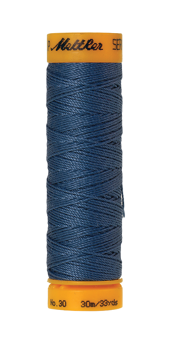 sewing thread tearproof dark cyan blue 30 m