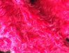 Mohair gelockt pink ±25 mm